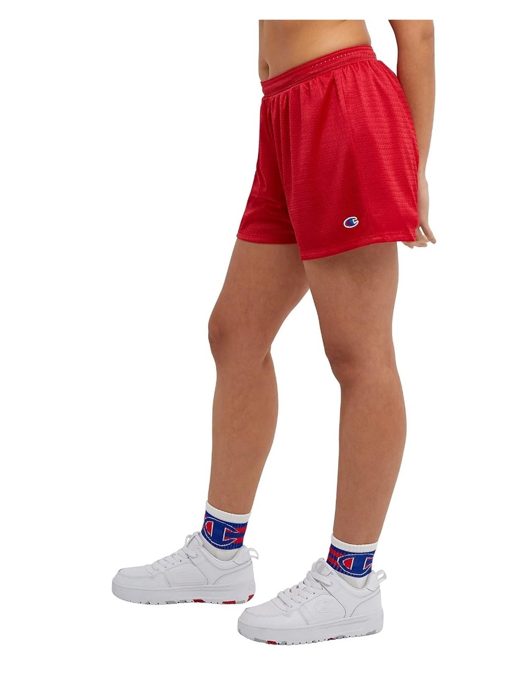 Champion Mesh Shorts  Red, M